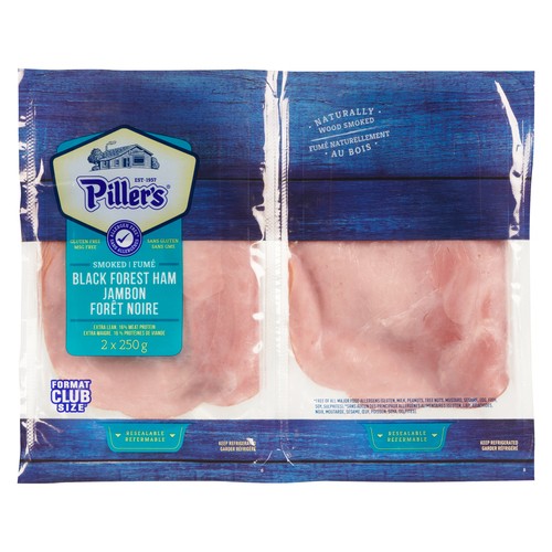 Piller's Black Forest Ham Smoked Club Size 500 g