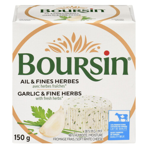 Boursin Cheese Garlic & Fine Herbs 150 g