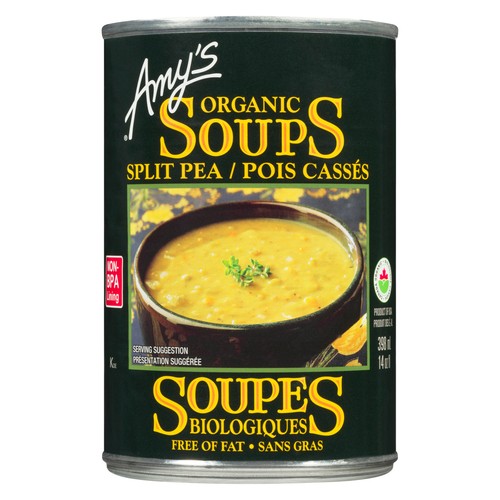 Amy's Kitchen Organic Soup Split Pea 398 ml