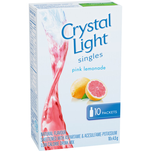 Crystal Light Drink Mix Pink Lemonade 45 g