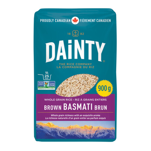 Dainty Basmati Rice Brown 900 g