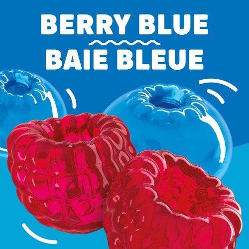 Jell-O Jelly Powder Berry Blue 85 g