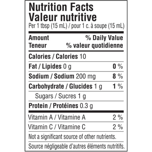 Voilà Online Grocery Delivery Heinz Tomato Ketchup No Sugar Added