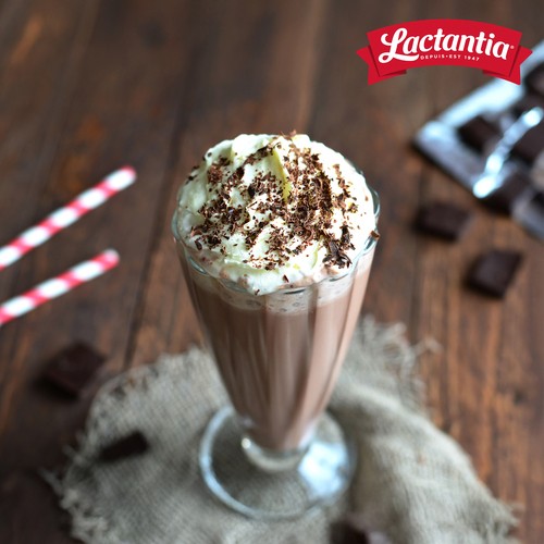 Lactantia Milkshake Chocolate 460 ml (bottle)