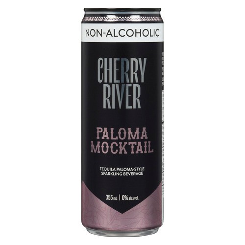 Cherry River Non Alcoholic Drink Paloma Mocktail 355 ml (can)