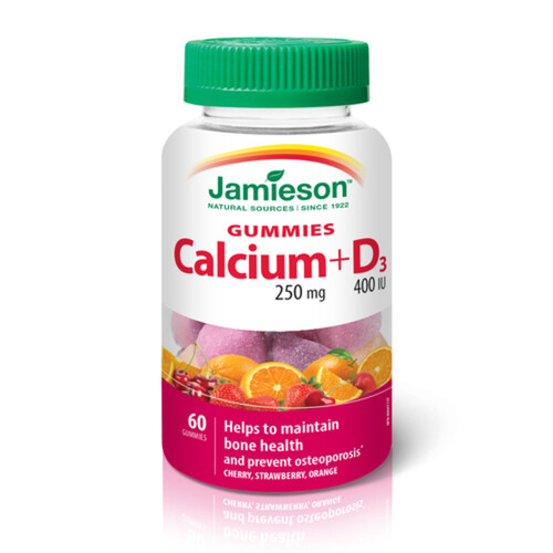Jamieson Adult Calcium Vitamin Gummies 60 Count