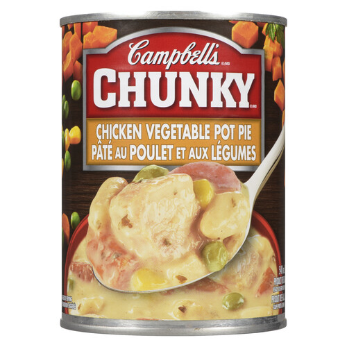 Campbell's Pot Pie Soup Chunky Chicken Vegetable 540 ml