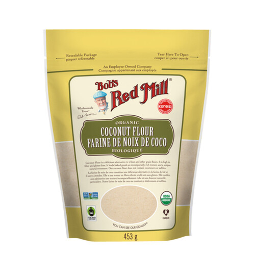 Bob's Red Mill Organic Gluten-Free Flour Coconut 453 g
