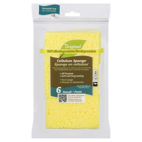 The Original Cellulose Handi Sponge 6 EA