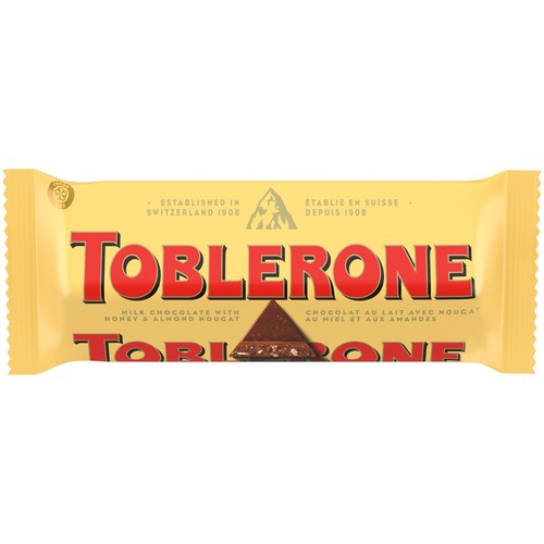 Toblerone Nougat Bar Milk Chocolate With Honey And Almond 35 g