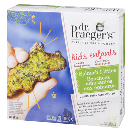 Dr.Praeger's Gluten-Free Frozen Spinach Littles 283 g