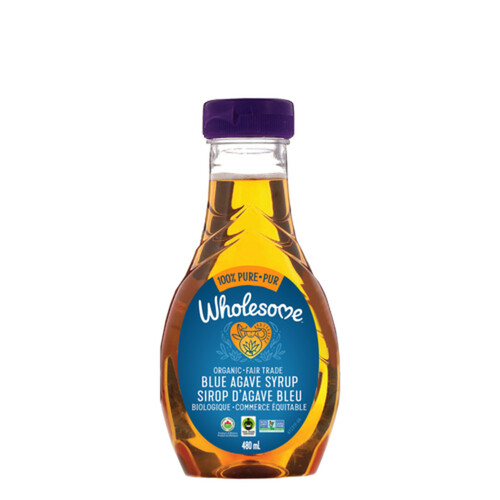 Wholesome Organic Syrup Agave Blue 480 ml