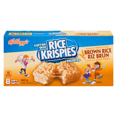 Kellogg's Rice Krispies Squares Whole Brown Rice 160 g