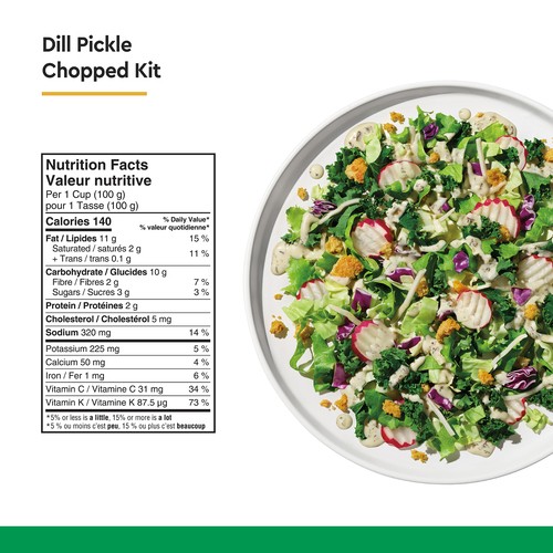 Taylor Farms Chopped Salad Kit Dill Pickle 333 g