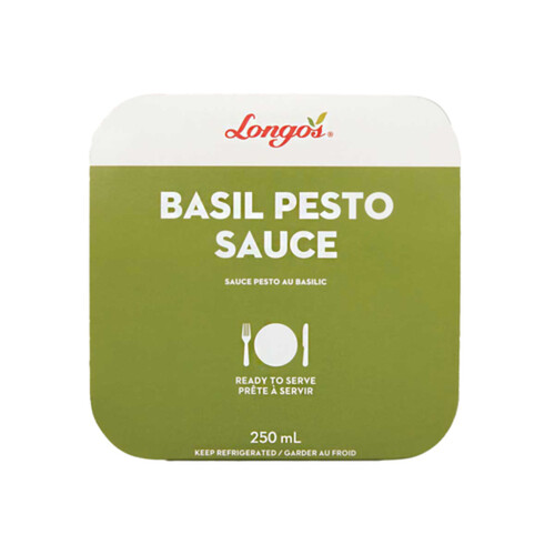 Longo's Pesto Sauce Basil 250 ml