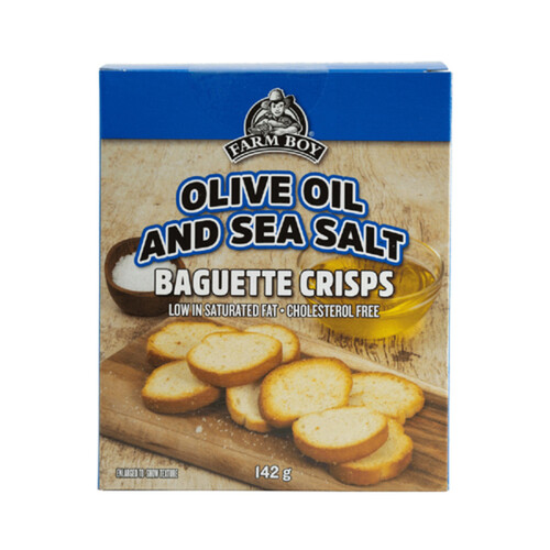 Farm Boy Baguette Crisps Olive Oil & Sea Salt 142 g