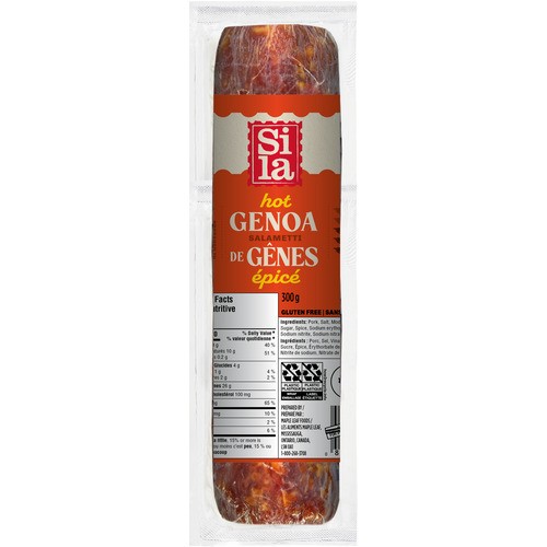 Sila Genoa Salametti Hot 300 g