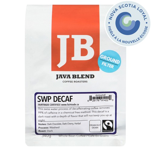 Java Blend Ground Coffee Decaf Roast 340 g