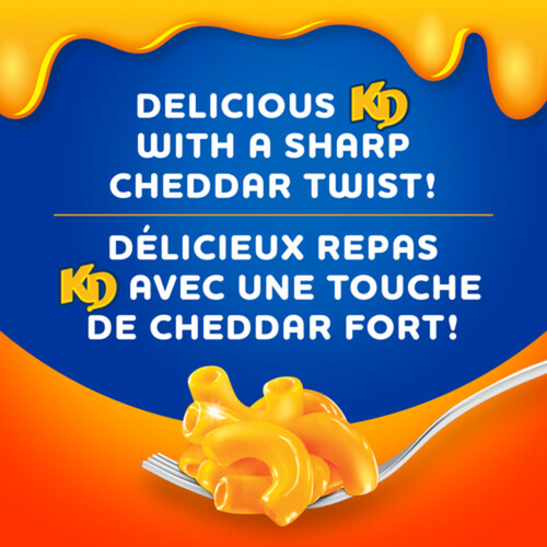 Kraft Dinner Macaroni & Cheese Sharp Cheddar 200 g