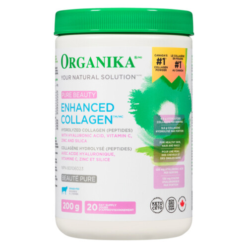 Organika Powder Enhanced Collagen Pure Beauty 200 g