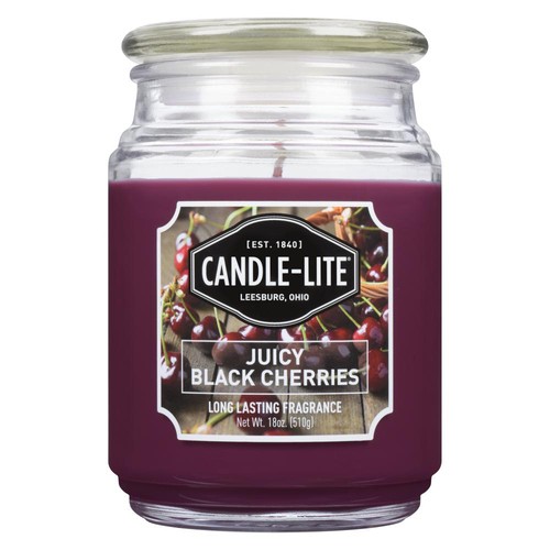 Candle-lite Candle Jar Juicy Black Cherry 1 Pack
