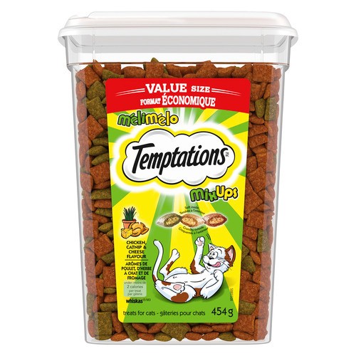 Temptations Cat Treats Mix Ups Chicken Catnip & Cheese 454 g