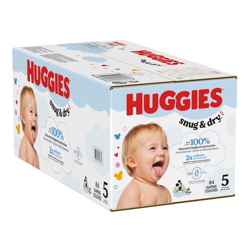 Huggies Snug & Dry Size 5 84 Count