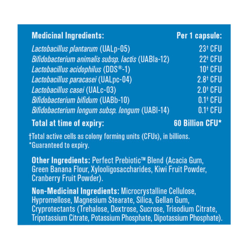 Progressive Vegan Probiotic Perfect 60 Billion 30 Vegetable Capsules