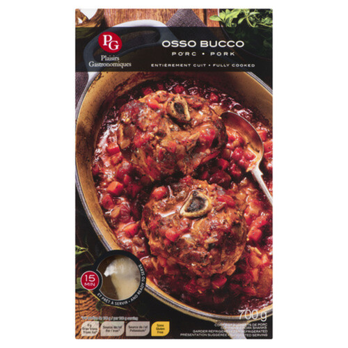 Plaisirs Gastronomiques Pork Osso Bucco 700 g