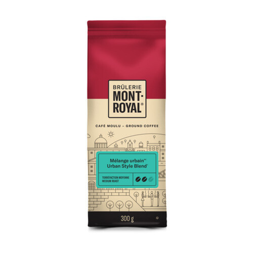 Brulerie Mont-Royal Ground Coffee Urban Style Blend 300 g