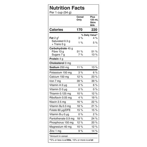 Fibre One Cereal Crunchy Original 587 g