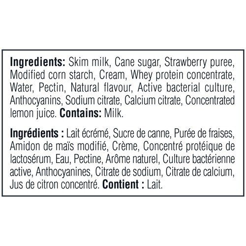 iÖGO 1% Yogurt Pouch Creamy Strawberry 2 kg
