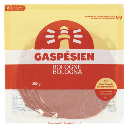 Gaspesien Bologna Sliced 200 g