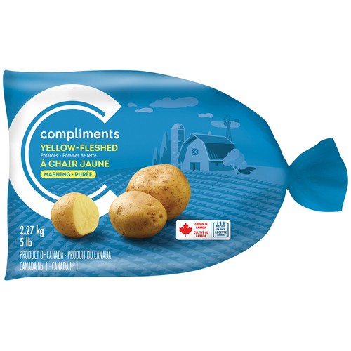 Compliments Yellow-Fleshed Potatoes Mashing 2.27 kg