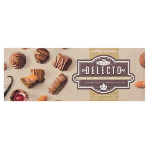 Ganong Milk Chocolates Assorted Delecto 285 g