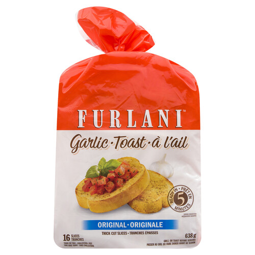 Furlani Frozen Garlic Toast Original 638 g