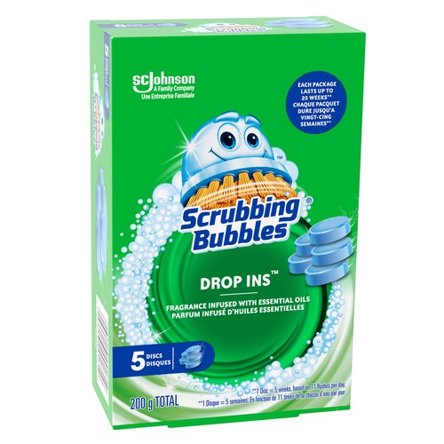 Scrubbing Bubbles Toilet Cleaner Drop Ins 5 Count