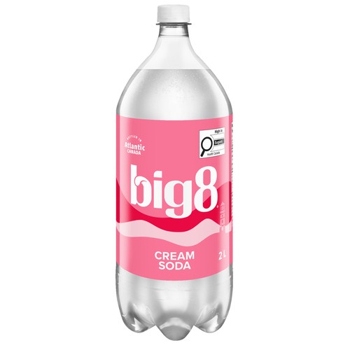 Big 8 Soda Cream Soda 2 L (bottle)