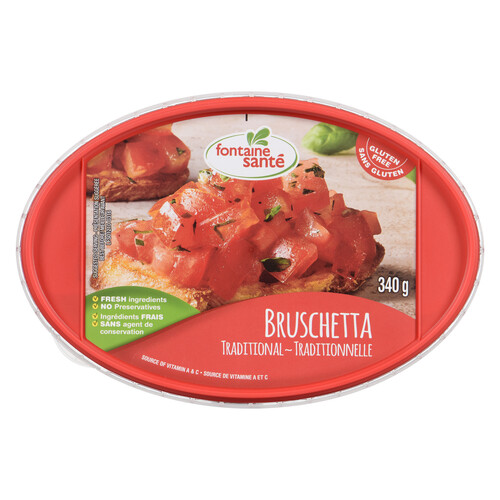 Fontaine Santé Gluten-Free Bruschetta Traditional 340 g