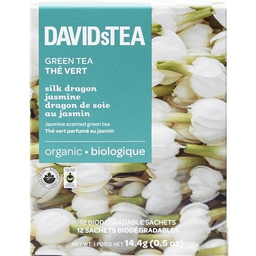 DAVIDS TEA Silk Dragon Jasmine Green Tea 14.4 g