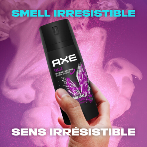 Axe Deodorant Bodyspray Excite Crisp Coconut & Black Pepper 113 g