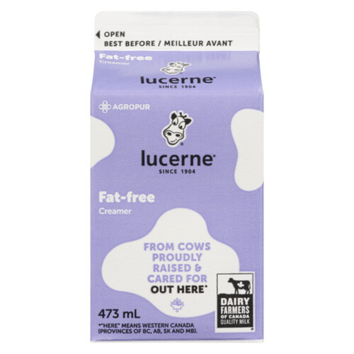 Lucerne Fat-Free Creamer 473 ml