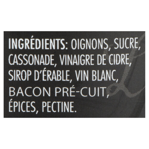 Lili Gourmet! Confit Bacon Onion Maple 212 ml