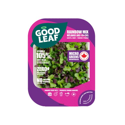 GoodLeaf Microgreens Rainbow Mix 50 g