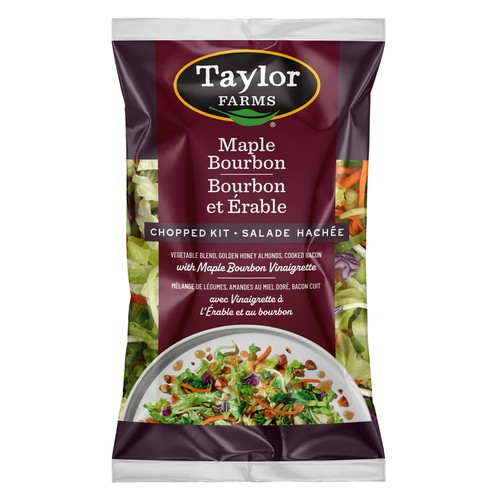 Taylor Farms Chopped Salad Kit Maple Bourbon Bacon 315 g