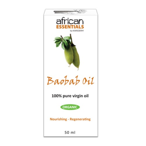 Kariderm African Essentials Organic Baobab Oil 50 ml