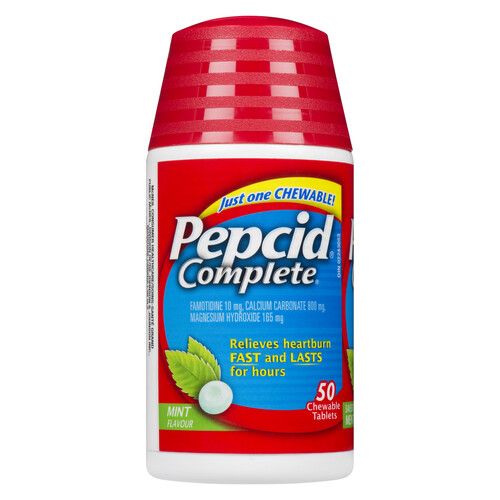 Pepcid Complete Acid Control Mint Chew Tablets 50 EA