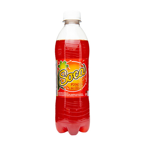 Soca Soft Drink Fruit Punch 400 ml (bottle)