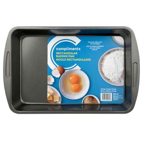 Compliments Rectangular Baking Pan 13 x 9 Inch 1 Pack