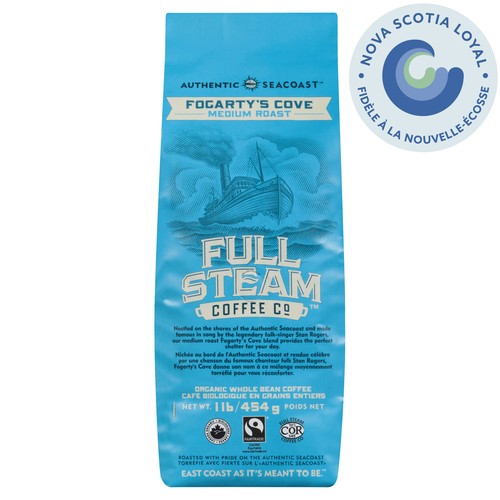 Full Steam Coffee Fogarty Cove Medium Roast 454 g